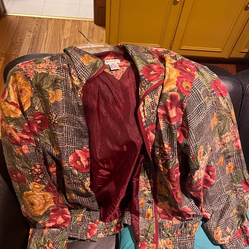 Vintage Bogari Silk Jacket